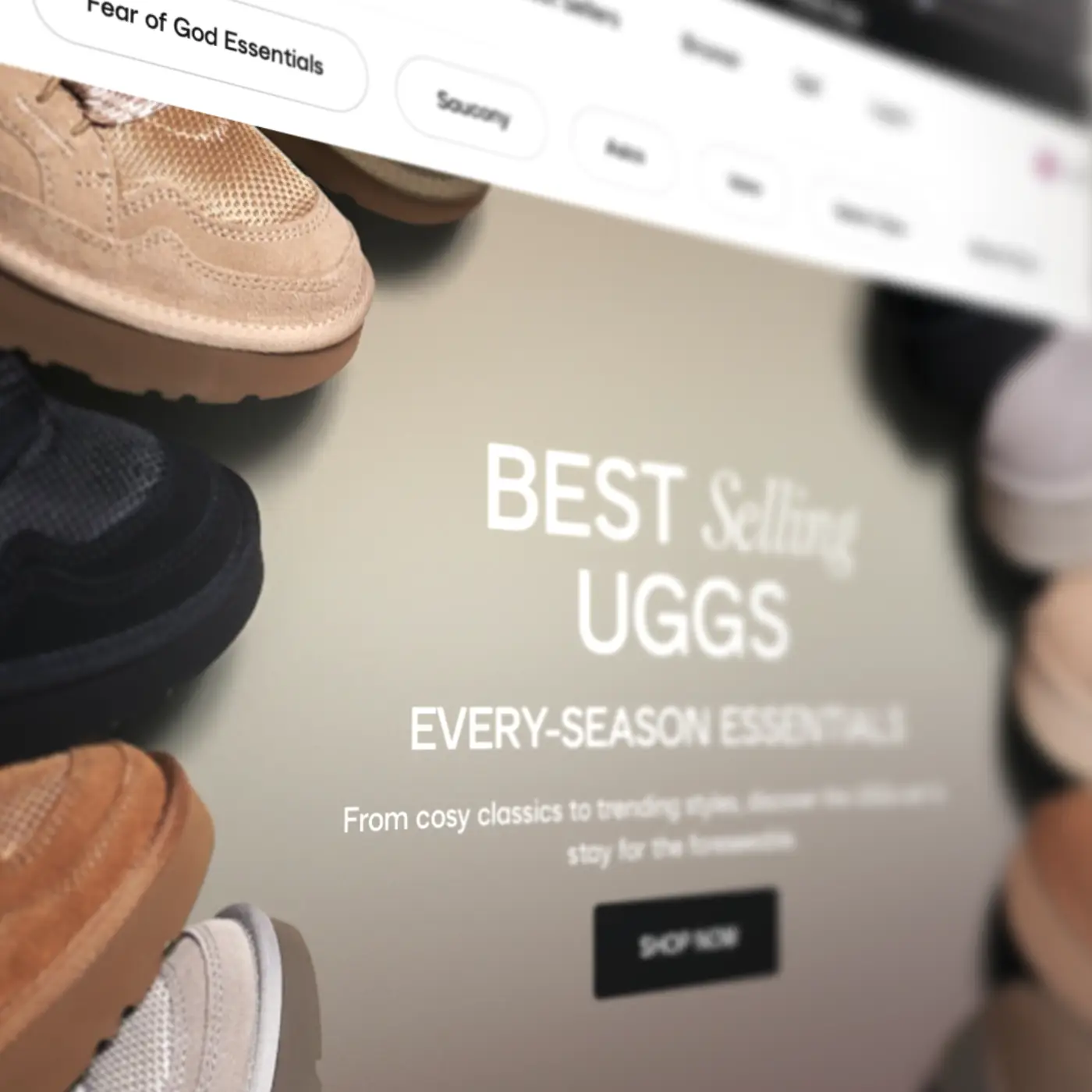 Laced marketplace homepage after legacy application modernisation